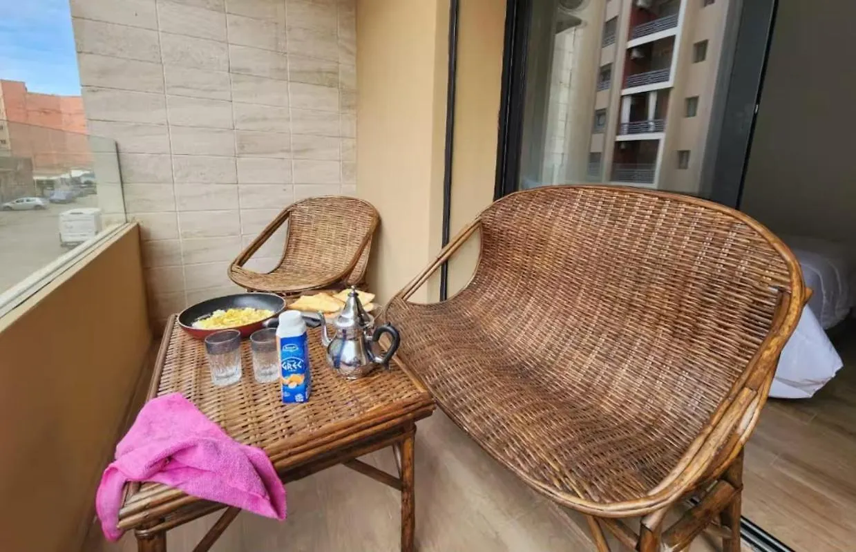 Lägenhet Charming Studio In Marrakech 2 Min From The Train Station Marrakesh