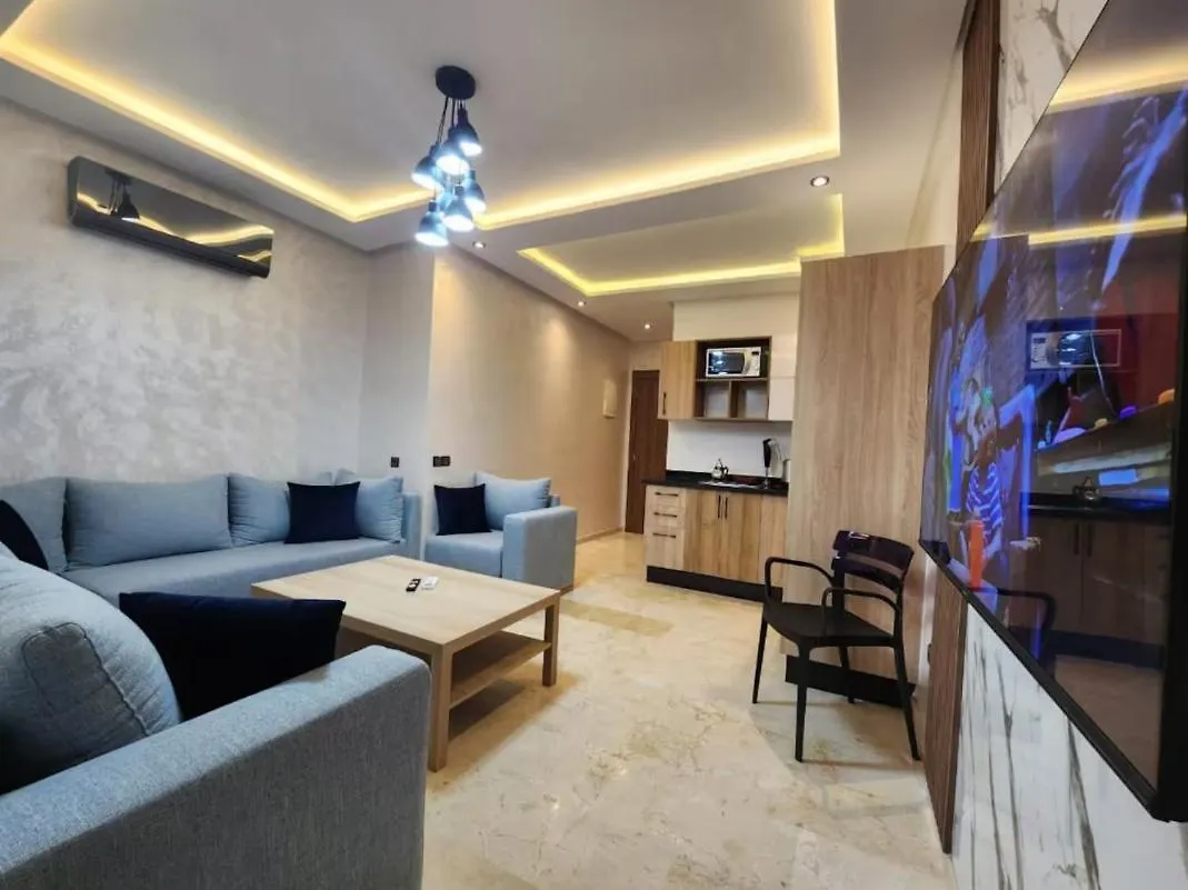 아파트 Charming Studio In Marrakech 2 Min From The Train Station 마라케시 모로코